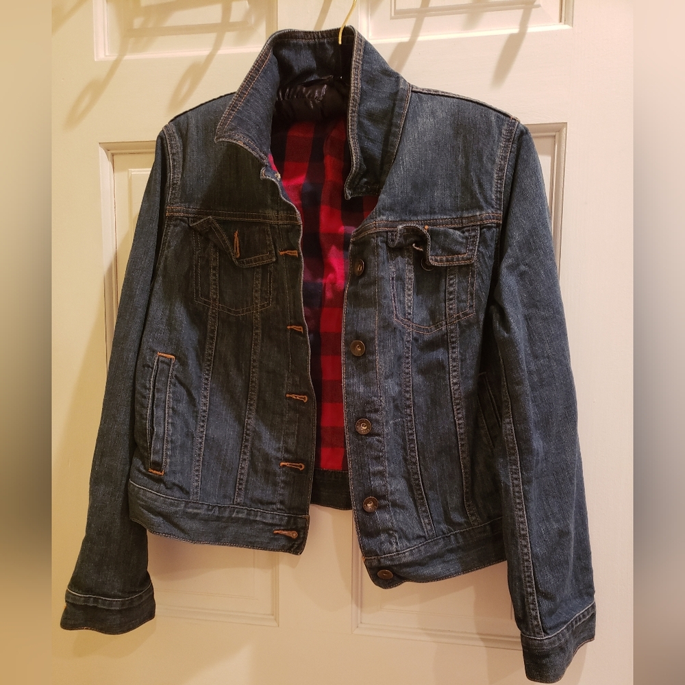 LL Bean Women's Flannel lined jacket - XS